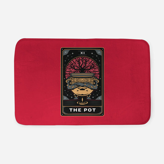 The Pot Tarot Card-None-Memory Foam-Bath Mat-Logozaste