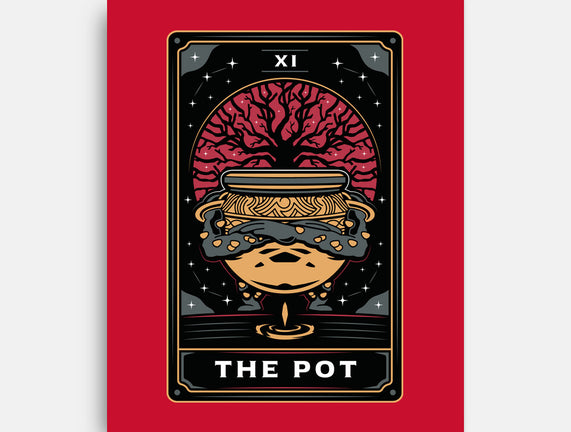 The Pot Tarot Card