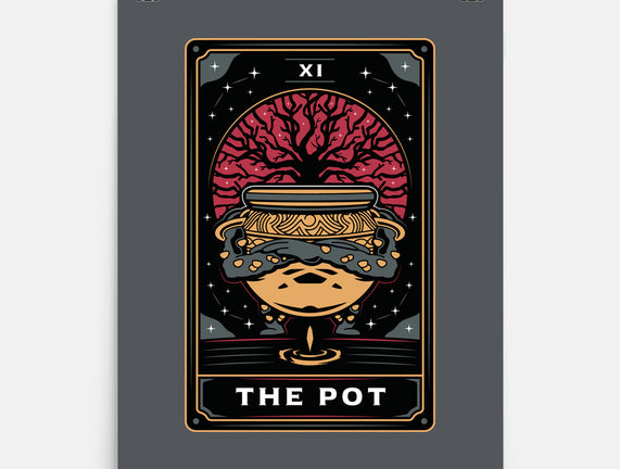 The Pot Tarot Card