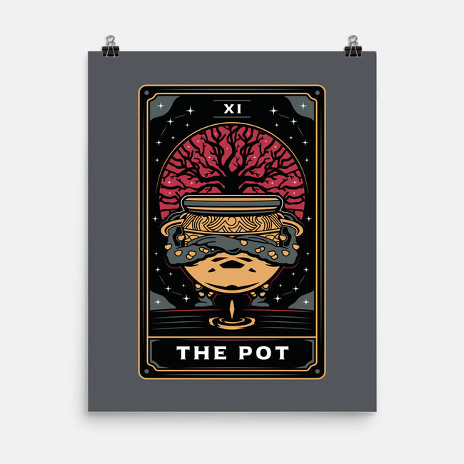 The Pot Tarot Card-None-Matte-Poster-Logozaste