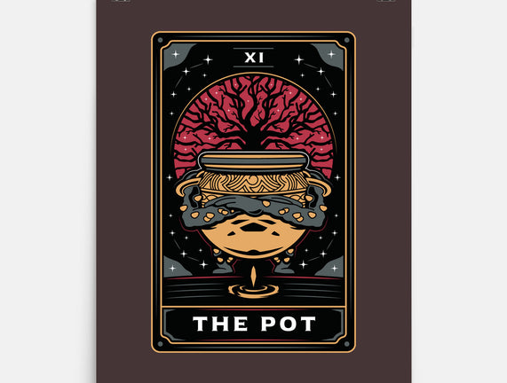 The Pot Tarot Card