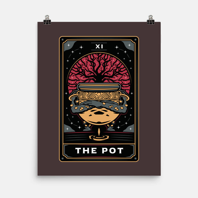 The Pot Tarot Card-None-Matte-Poster-Logozaste