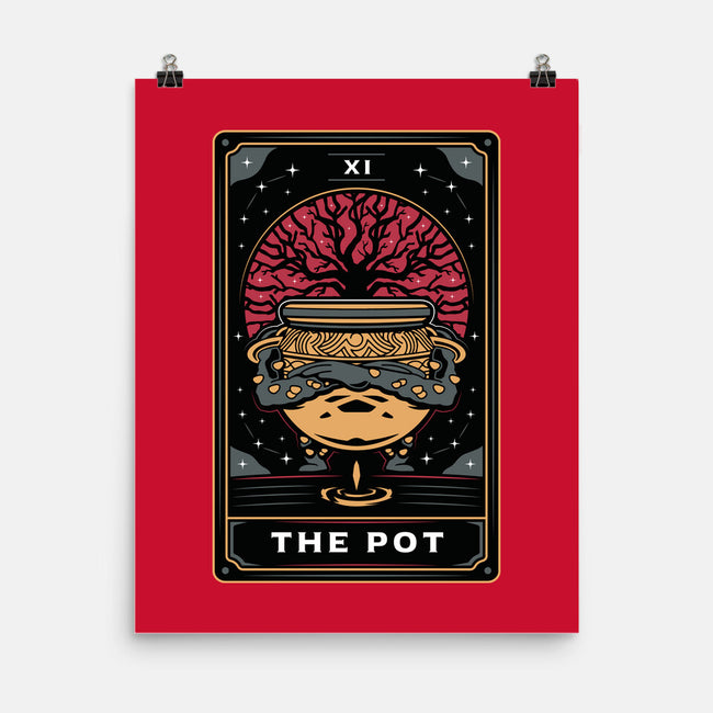 The Pot Tarot Card-None-Matte-Poster-Logozaste