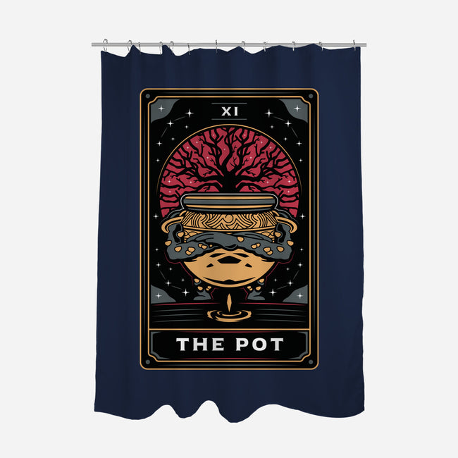 The Pot Tarot Card-None-Polyester-Shower Curtain-Logozaste