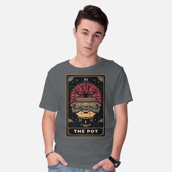 The Pot Tarot Card-Mens-Basic-Tee-Logozaste