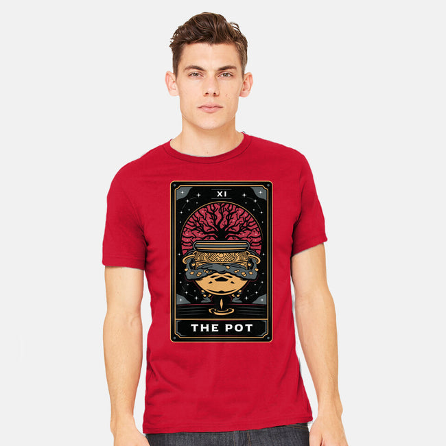 The Pot Tarot Card-Mens-Heavyweight-Tee-Logozaste