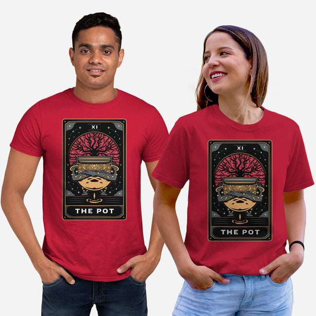 The Pot Tarot Card-Unisex-Basic-Tee-Logozaste