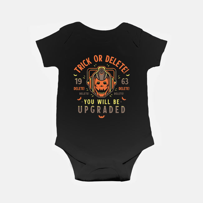 Trick Or Delete-Baby-Basic-Onesie-Logozaste