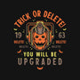 Trick Or Delete-Womens-Off Shoulder-Tee-Logozaste