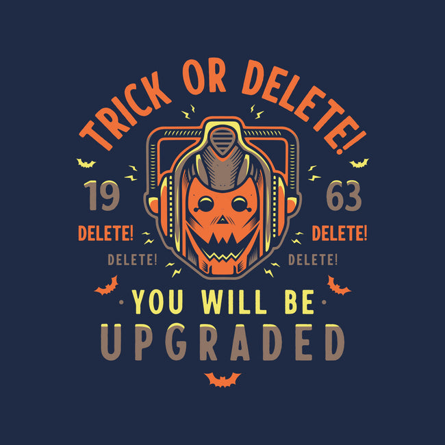 Trick Or Delete-None-Stretched-Canvas-Logozaste