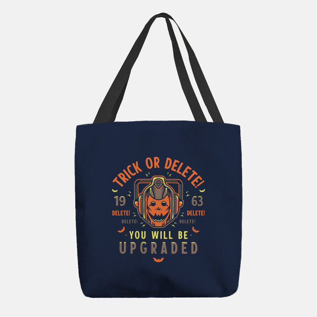 Trick Or Delete-None-Basic Tote-Bag-Logozaste