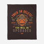 Trick Or Delete-None-Fleece-Blanket-Logozaste