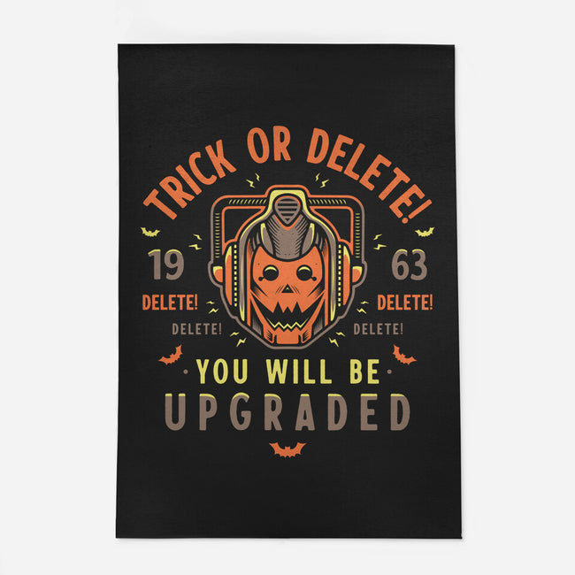 Trick Or Delete-None-Outdoor-Rug-Logozaste