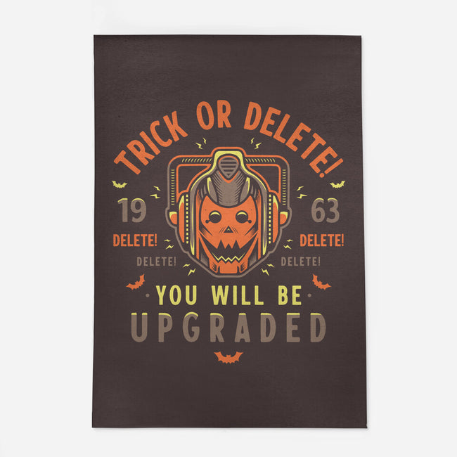 Trick Or Delete-None-Outdoor-Rug-Logozaste