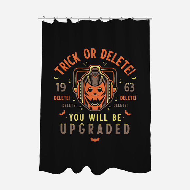 Trick Or Delete-None-Polyester-Shower Curtain-Logozaste