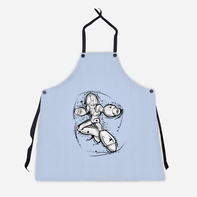 Mega Sketch-Unisex-Kitchen-Apron-nickzzarto