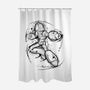 Mega Sketch-None-Polyester-Shower Curtain-nickzzarto