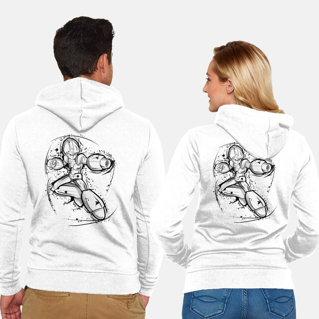 Mega Sketch-Unisex-Zip-Up-Sweatshirt-nickzzarto