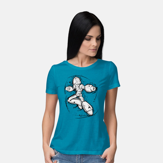 Mega Sketch-Womens-Basic-Tee-nickzzarto