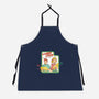 Laser Cats Destroy-Unisex-Kitchen-Apron-hbdesign