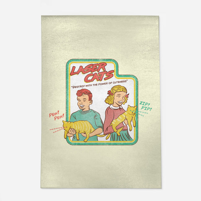 Laser Cats Destroy-None-Indoor-Rug-hbdesign