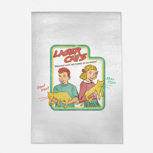 Laser Cats Destroy-None-Indoor-Rug-hbdesign