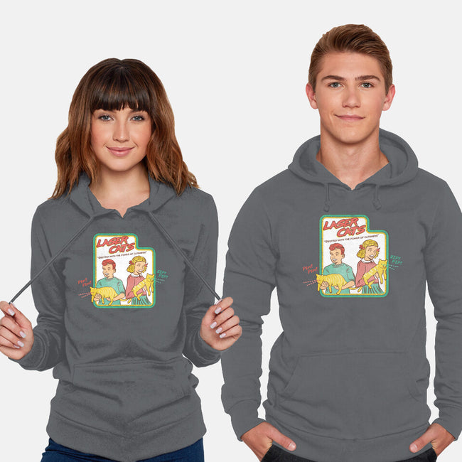 Laser Cats Destroy-Unisex-Pullover-Sweatshirt-hbdesign