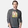 Laser Cats Destroy-Mens-Long Sleeved-Tee-hbdesign