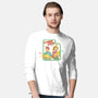 Laser Cats Destroy-Mens-Long Sleeved-Tee-hbdesign