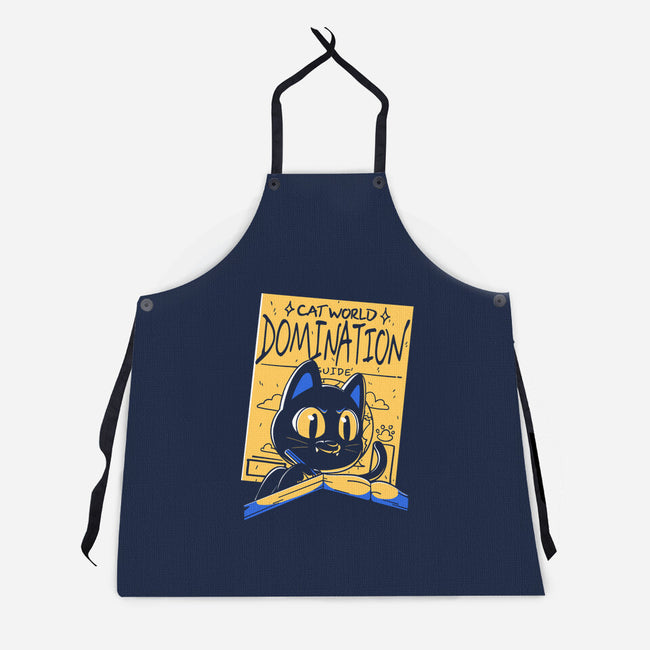 Cat Masterplan-Unisex-Kitchen-Apron-estudiofitas