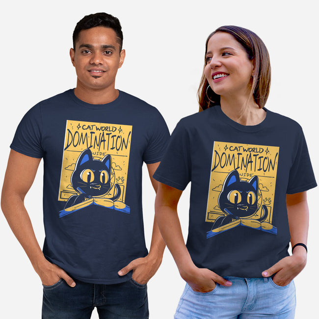 Cat Masterplan-Unisex-Basic-Tee-estudiofitas