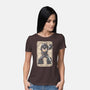 Mega Tarot-Womens-Basic-Tee-turborat14