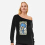 The Runner-Womens-Off Shoulder-Sweatshirt-turborat14