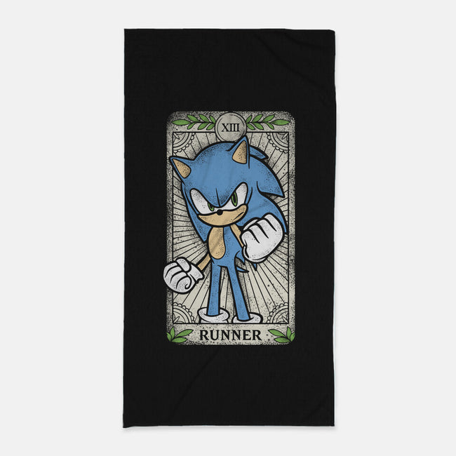 The Runner-None-Beach-Towel-turborat14