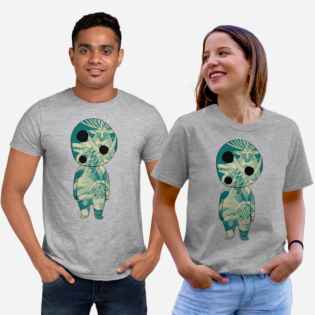 The Spirit Of The Forest-Unisex-Basic-Tee-Hafaell