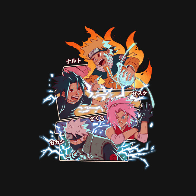 Naruto Battle-None-Glossy-Sticker-jacnicolauart