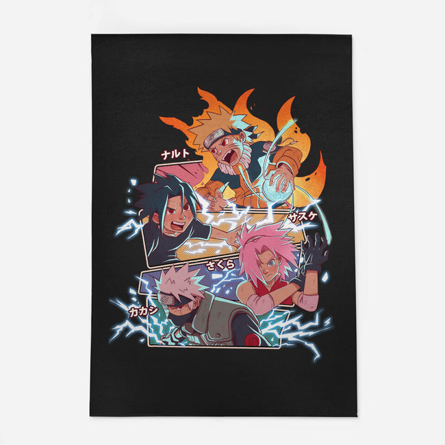 Naruto Battle-None-Indoor-Rug-jacnicolauart