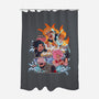 Naruto Battle-None-Polyester-Shower Curtain-jacnicolauart