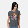 Naruto Battle-Womens-Basic-Tee-jacnicolauart