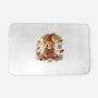 Red Panda Leaf Umbrella-None-Memory Foam-Bath Mat-NemiMakeit