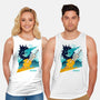 Cloud And Chocobo-Unisex-Basic-Tank-Logozaste