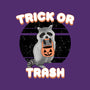 Trick Or Trash-Mens-Basic-Tee-MaxoArt