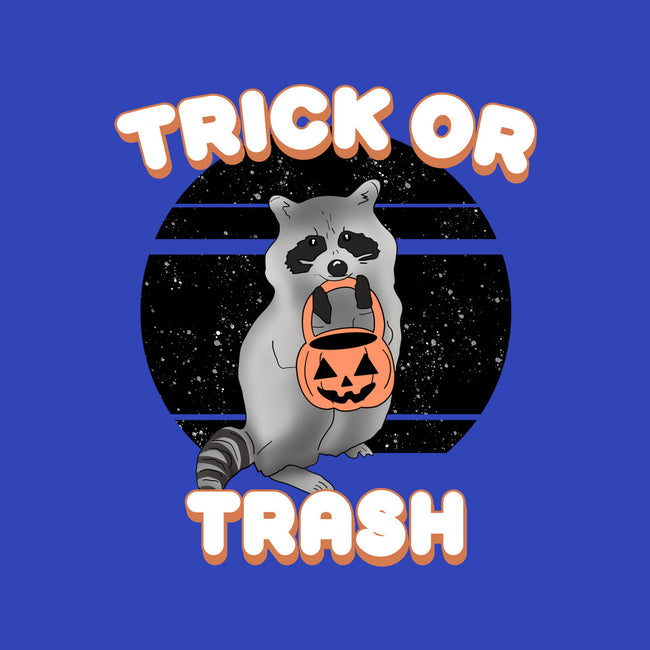 Trick Or Trash-Unisex-Basic-Tee-MaxoArt