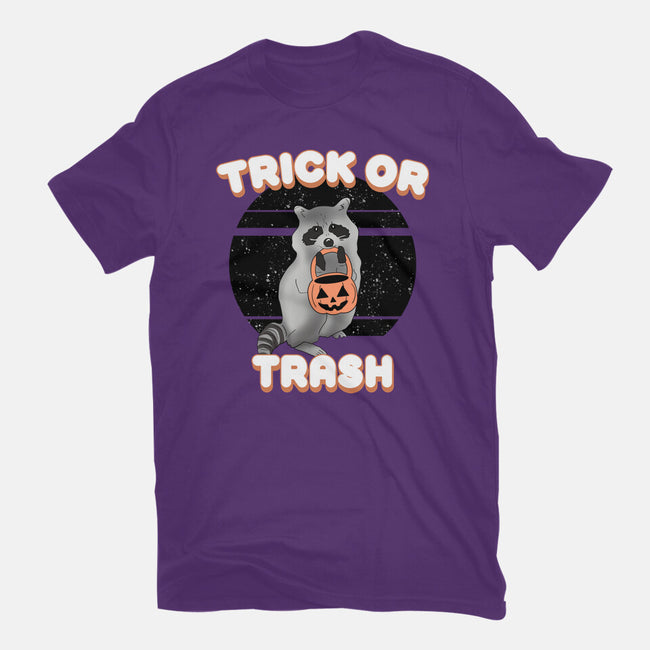 Trick Or Trash-Youth-Basic-Tee-MaxoArt