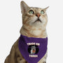 Trick Or Trash-Cat-Adjustable-Pet Collar-MaxoArt