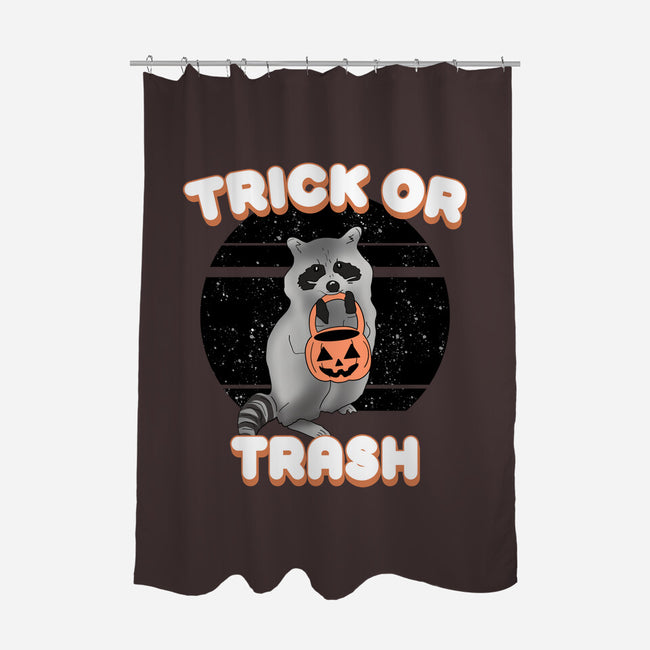 Trick Or Trash-None-Polyester-Shower Curtain-MaxoArt