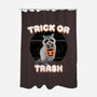 Trick Or Trash-None-Polyester-Shower Curtain-MaxoArt