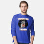 Trick Or Trash-Mens-Long Sleeved-Tee-MaxoArt