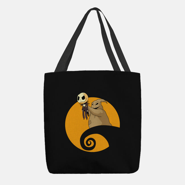 A Nightmare-None-Basic Tote-Bag-MaxoArt