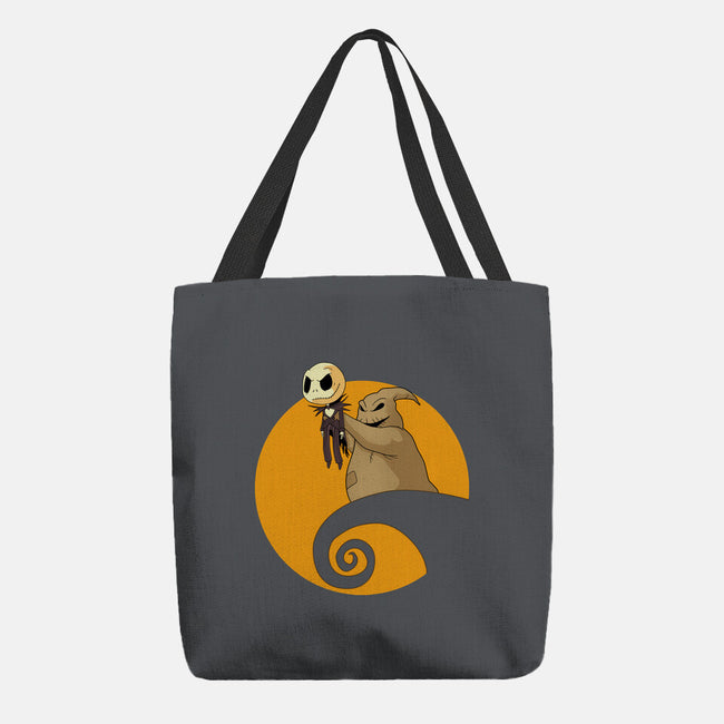 A Nightmare-None-Basic Tote-Bag-MaxoArt